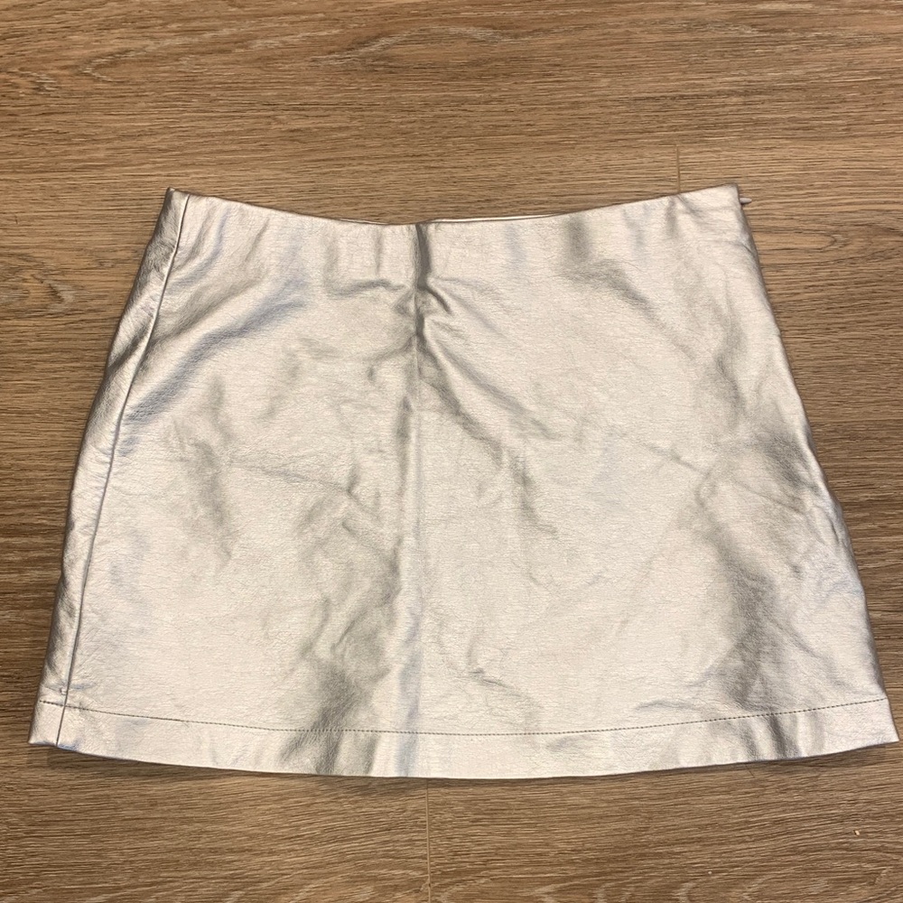 Silver Women's Skirt